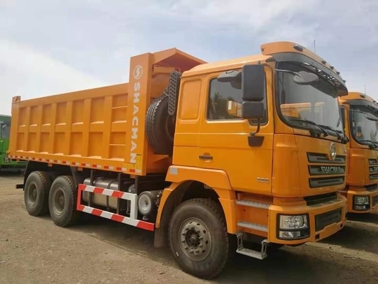 9tons Loading Capacity White Shacman F3000 6X4 Used Tipper Dumper Mining Dump Truck