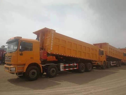 9tons Loading Capacity White Shacman F3000 6X4 Used Tipper Dumper Mining Dump Truck
