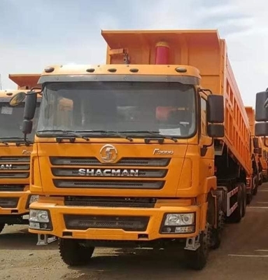 9tons Loading Capacity White Shacman F3000 6X4 Used Tipper Dumper Mining Dump Truck