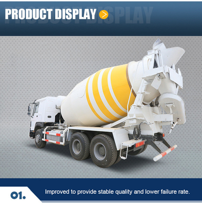 Sinotruk Concrete Mixer Truck with 6×4 Drive Wheel and Techinical Spare Parts Support