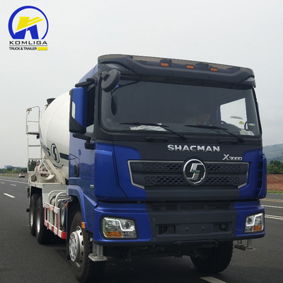 Shacman 6X4 Concrete Mixer Truck with Performance and Ventral Tipper Hydraulic Lifting