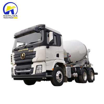 Shacman 6X4 Concrete Mixer Truck with Performance and Ventral Tipper Hydraulic Lifting