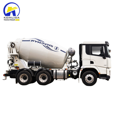Shacman 6X4 Concrete Mixer Truck with Performance and Ventral Tipper Hydraulic Lifting
