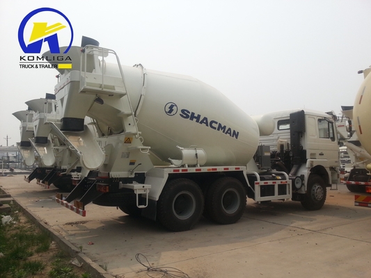 Manual Transmission Type Shacman F2000 F3000 Concrete Mixer Truck Engine Capacity ＞8L