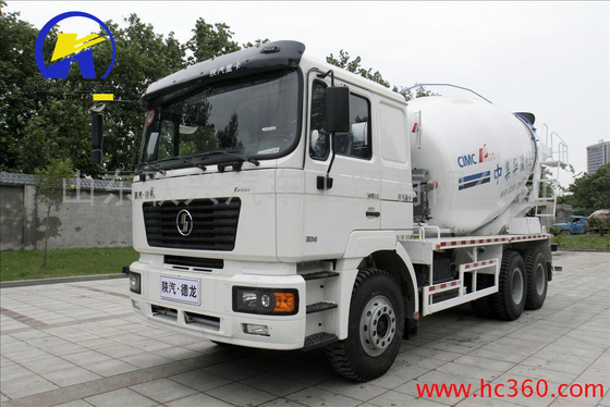 Manual Transmission Type Shacman F2000 F3000 Concrete Mixer Truck Engine Capacity ＞8L