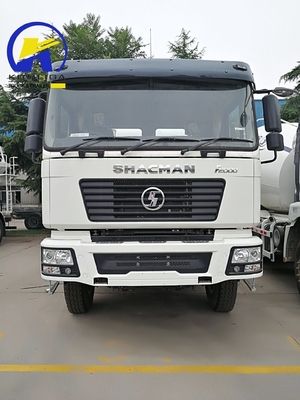 Manual Transmission Type Shacman F2000 F3000 Concrete Mixer Truck Engine Capacity ＞8L