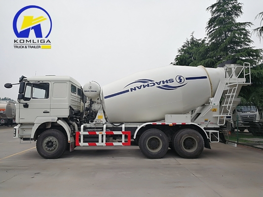 1200r20 Radial Tires Shacman 12 Cubic Mixing Truck for Large Construction Sites