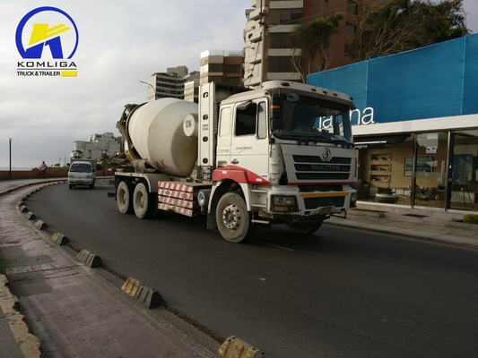 Radial Tire Design Shacman F3000 Concrete Mixer Truck for Big Construction Projects