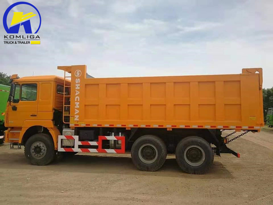 Radial Tire Design Shacman 6X4 10 Wheeler 371HP Mining Tipper Dumper Truck with Tires