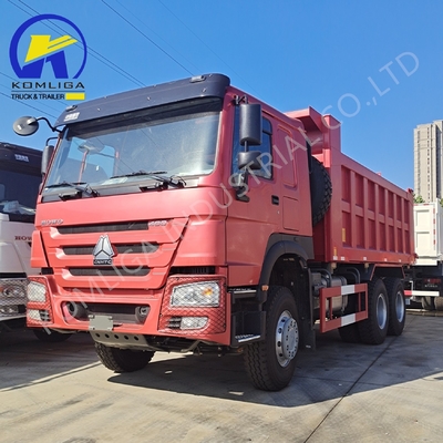 6X4 20-30 Tons Heavy Duty 3 Axle 10 Wheels Sinotruk HOWO Used Dump Truck with 371HP