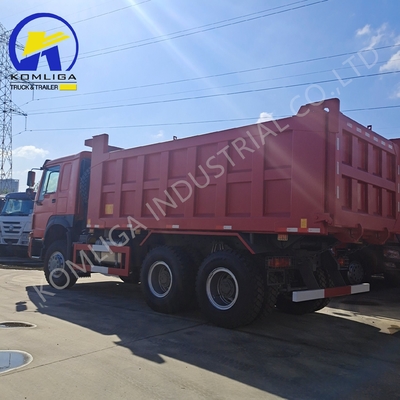 6X4 20-30 Tons Heavy Duty 3 Axle 10 Wheels Sinotruk HOWO Used Dump Truck with 371HP