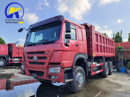 6X4 20-30 Tons Heavy Duty 3 Axle 10 Wheels Sinotruk HOWO Used Dump Truck with 371HP