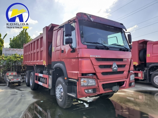 6X4 20-30 Tons Heavy Duty 3 Axle 10 Wheels Sinotruk HOWO Used Dump Truck with 371HP