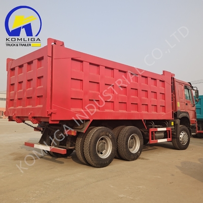 Second Hand Euro 5 6X4 20-30 Tons Heavy Duty 3 Axle 10 Wheels Sinotruk HOWO Dump Truck