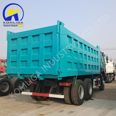 Used Dump Truck Front Lifting Style 20-30 Tons 6X4 3 Axle 10 Wheels Sinotruk HOWO