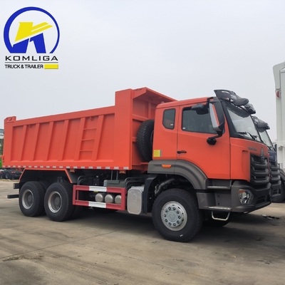 Used Sinotruk HOWO Dump Truck 10 Wheels 3 Axle 6X4 Low Mileage Heavy Duty 8500*2500*3400mm