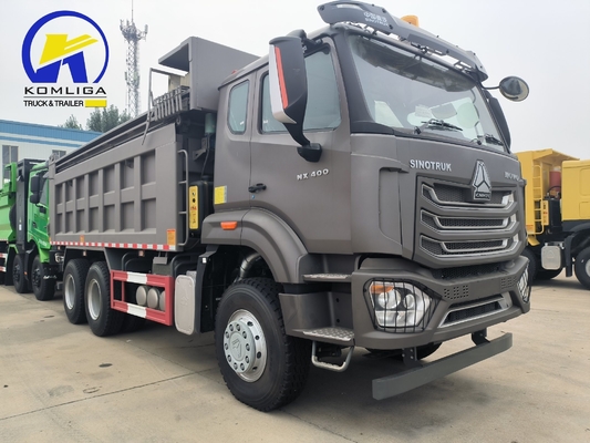 6X4 Heavy Duty 3 Axle 10 Wheels Used Dump Truck with Rear Axle 16tons Loading Capacity