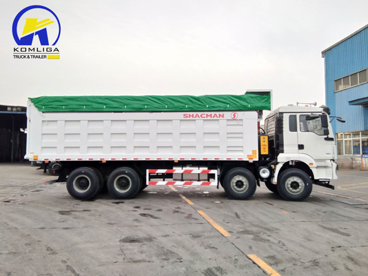 Horsepower 351-450hp Shacman M3000 H3000 8X4 12wheel Tripper Truck Used Dump Truck