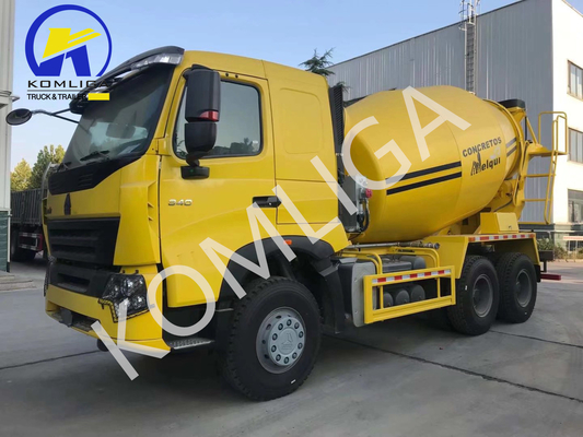 Sinotruk Construction Mobile 6X4 Used Cement Mixer Truck with Zf8118 Steering System