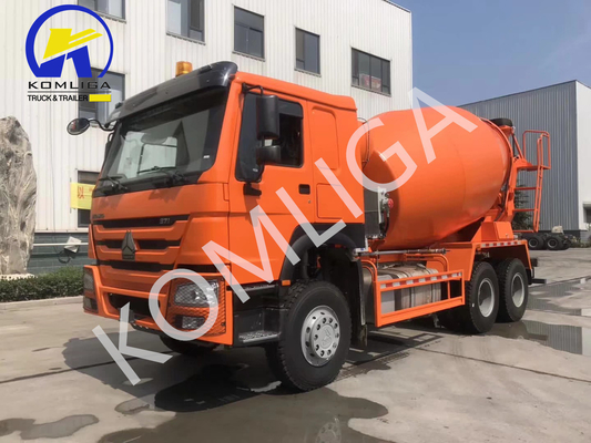 Sinotruk Construction Mobile 6X4 Used Cement Mixer Truck with Zf8118 Steering System