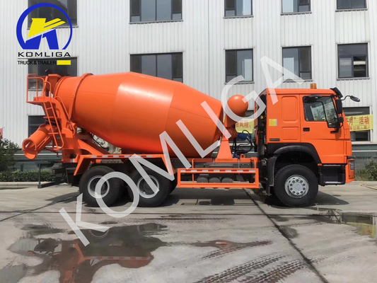 Sinotruk Construction Mobile 6X4 Used Cement Mixer Truck with Zf8118 Steering System