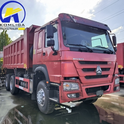GCC Certified Secondhand Sinotruk HOWO 6X4 10wheel 371HP 380HP 400HP 30ton Dump Truck