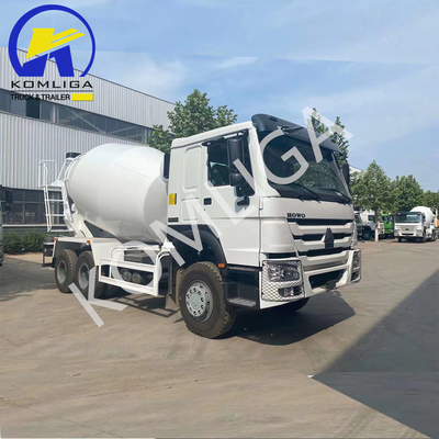 HOWO 6×4 Concrete Pump Mobile Mixing Transport Cement Mixer Truck with Techinical Support