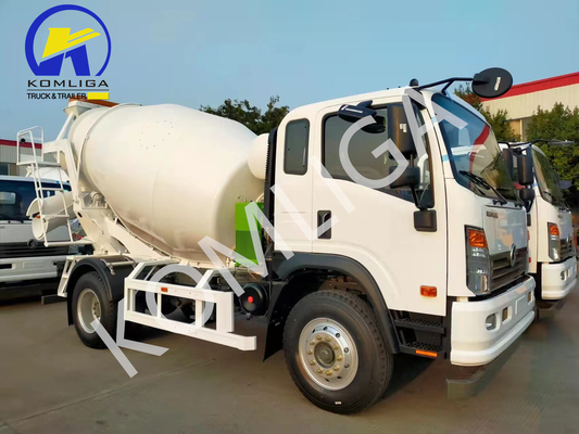 HOWO 6×4 Concrete Pump Mobile Mixing Transport Cement Mixer Truck with Techinical Support