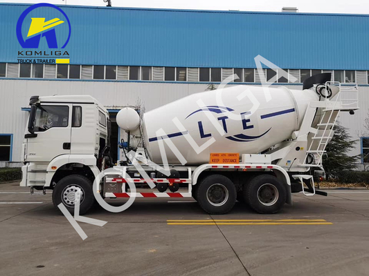 Used Concrete Mixing Mobile HOWO Transport Cement Mixer Truck Customized Request