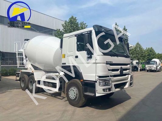 Used Concrete Mixing Mobile HOWO Transport Cement Mixer Truck Customized Request