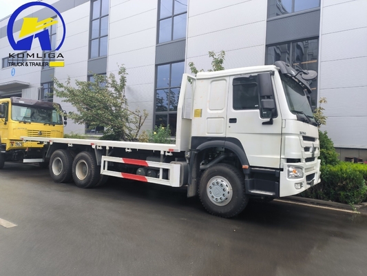 Manual Transmission Type Van Style Sinotruk HOWO 6X4 400HP Extened Cabin Cargo Truck