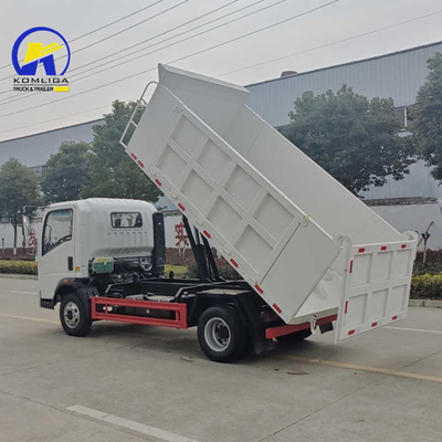 Radial Tire Design 2024 Sinotruk HOWO 4X2 Mini Dump Truck with One Sleeper Cab and A/C