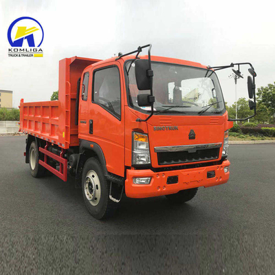 4X2 6wheel Sinotruk HOWO Mini Dump Truck with 20cbm Bucket Dimension