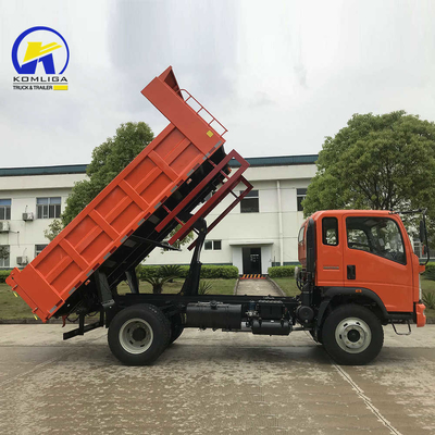 4X2 6wheel Sinotruk HOWO Mini Dump Truck with 20cbm Bucket Dimension