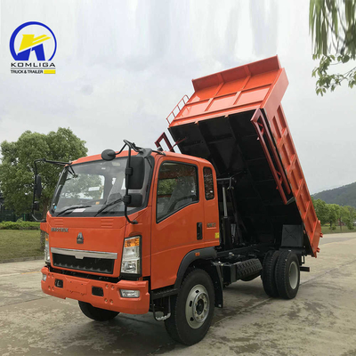 4X2 6wheel Sinotruk HOWO Mini Dump Truck with 20cbm Bucket Dimension
