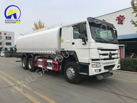 Manual 6X4 20cbm 25cbm 20000/25000 Liters Sinotruck HOWO Shacman Diesel Fuel Tank Truck