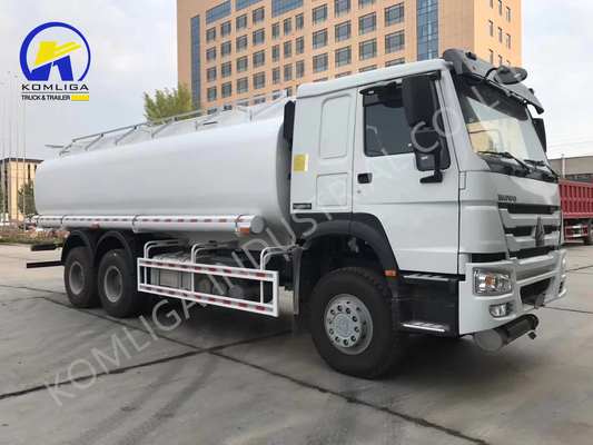 Manual 6X4 20cbm 25cbm 20000/25000 Liters Sinotruck HOWO Shacman Diesel Fuel Tank Truck