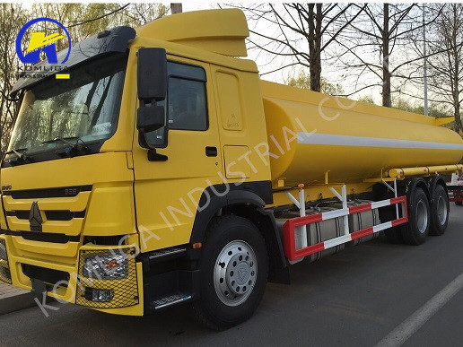 Manual 6X4 20cbm 25cbm 20000/25000 Liters Sinotruck HOWO Shacman Diesel Fuel Tank Truck