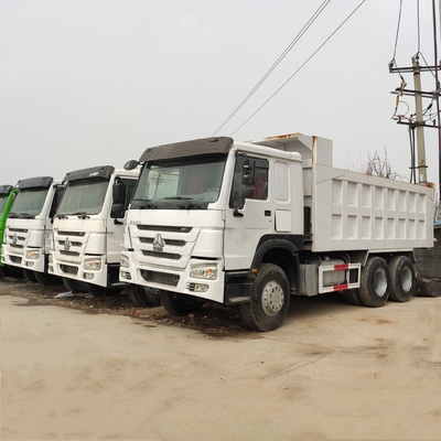 Used Dump Truck Manual Transmission One Sleeper with A/C Cab Affordable Secondhand