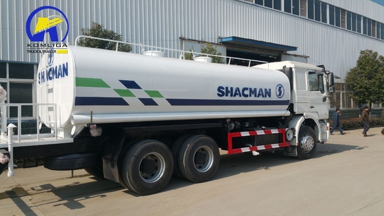 Shacman 6X4 10wheel 290HP 20cbm Feul Tank and Water Tank Truck with 371HP Horse Power