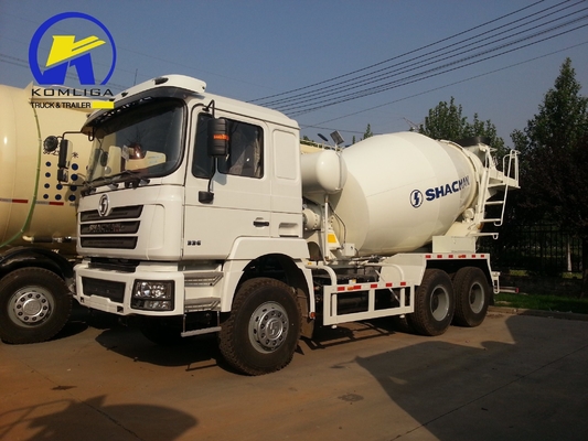 Shacman F2000 6X4 336HP 10wheel Customization Concrete Mixer Used Bulk Cement Tank Truck