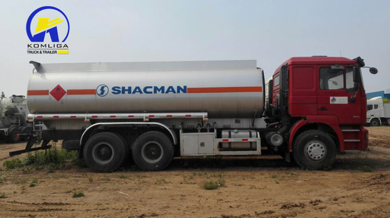 5600X2300X1500 20cbm One Sleeper with A/C Shacman 8X4 12wheel Oil Tank Truck