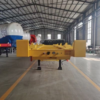 3 Axles 20FT 40FT Container Transport Chassis Skeleton Semi Trailer for 1X20FT Container