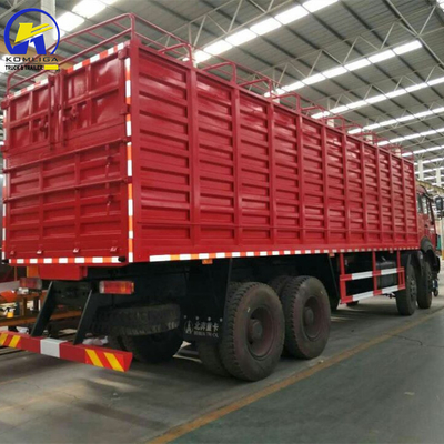 Radial Tire Design North Benz 12 Wheels Chassis Cargo Truck for Customized Request