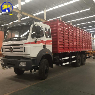 Radial Tire Design North Benz 12 Wheels Chassis Cargo Truck for Customized Request