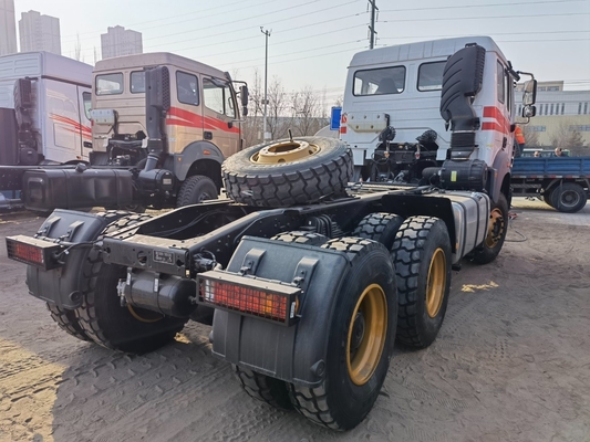 400L Aluminum Alloy Fuel Tanker 6X4 Beiben Tractor Truck Head with Engine Capacity＞8L
