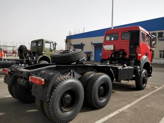 Beiben Tractor Head 6X4 3 Axles with Zf8098 Steering System and Fast 12js200t Gearbox