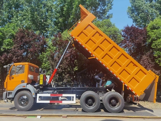 6X4 10 Wheels Beiben Dump Truck with 31-40t Load Capacity and Customizable Options