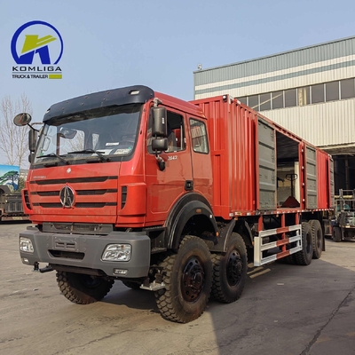 Beiben Dump Truck 6X4 8X4 Used North Benz Cargo Truck with 8500*2500*3400mm Size