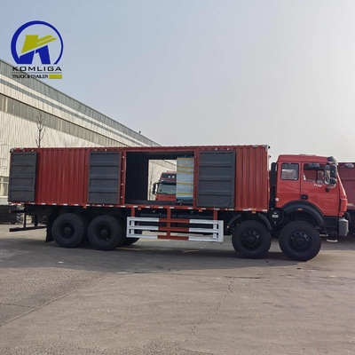 Beiben Dump Truck 6X4 8X4 Used North Benz Cargo Truck with 8500*2500*3400mm Size